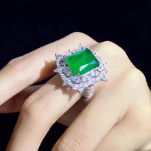 Бутик Amorita 925 серебро квадратный дизайн мода деликатес кольцо 2024 - купить недорого