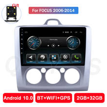 Android 10 Car Multimedia Player For Ford Focus 2006 2007 2008 2009 2010 2011 2012 2013 2014 Stereo Radio Audio GPS Navigation 2024 - buy cheap