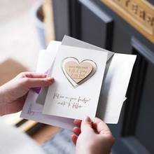 personalize names date engraved Wooden Card save the date Wedding invitations Magnets, Save the Date' Heart Magnet Cards gifts 2024 - buy cheap