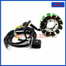Kit de rotor interno CG125-12 para motocicleta, de 5 cables bobina de encendido, magneto compatible con Honda 125cc CG 125 ZJ125 en 12 pole 2024 - compra barato