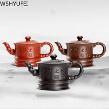 130 мл, хит продаж, чайный набор в китайском стиле, чайный набор, Yixing Zisha чайник, чайник ручной работы, чайный набор для путешествий, китайский чайный набор, подарок на церемонию 2024 - купить недорого