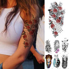 Waterproof Temporary Tattoo Sticker Rose Flash Tattoos Body Art Arm Fake Tatoo Women Men 2024 - buy cheap