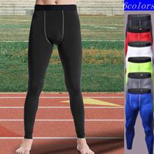 Mens Jogging Leggings Sport Training Pants Men Running Tights Trousers Men Sportswear Dry Fit Gym Compression Pants 2024 - buy cheap