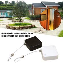 Punch-free Automatic Sensor Door Closer Automatically For All Telescopic Automatic Punch-free Close Closer Door Doors Squar M1C9 2024 - buy cheap