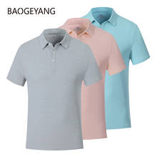 New Men's Short Sleeve Golf Men's Outdoor Sportswear Golf Short Sleeve Summer Shirt Quick Drying Turndown Collar Golf Clothes 2024 - buy cheap