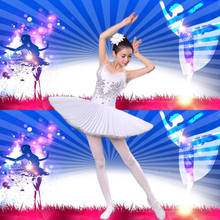 Professional White Swan Lake Ballet Tutu Costume Women lady Ballerina Dress adult Ballet Dress Dancewear Dance Dress 2024 - buy cheap