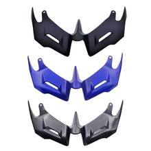 Motorcycle Front Aerodynamic Winglets Windshield Fairing Wing for Yamaha YZF R3 R25 2014 - 2021 2024 - buy cheap