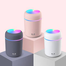 300ML USB Air Humidifer Aroma Essential Oil Diffuser with Romantic Lamp Mist Maker Aromatherapy Humidifiers for Home 2024 - buy cheap