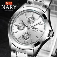 Brand NARY Watches Fashion Women Watches Leather Band Quartz Wristwatch Woman Watch 2020 horloges vrouwen relogio feminino 2024 - buy cheap