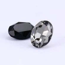 Black Diamond Crystal K9 Strass Glass Rhinestones Jewelry for Craft Pointback Glue on Clothing Garment Decoration Diy Clothes 2024 - compre barato