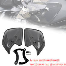 Para Yamaha NMAX 125 NMAX 150 NMAX 155 protectores de mano para motocicleta de XMAX 250 XMAX 300 XMAX 400 NVX 155 AEROX 155 2024 - compra barato