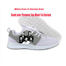 2019 Hot Cool Fashion Harajuku High Quality Summer Sneakers Handiness Casual Shoes 3D Printed For Men Women Rock Maroon 5 2024 - buy cheap