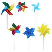 10Set Windmill Pinwheel Wind Spinner Garden Yard Art Decoration Outdoor Toys DIY 2024 - buy cheap