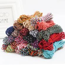 5 Meters Multicolors Polyester Braided Rope Cord Twisted Macrame String for DIY Crafts Home Textile Wedding Decorative Supplies 2024 - buy cheap