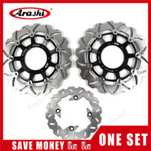 Arashi 1 Set For HONDA CBR F 600 SPORT 2001 2002 CNC Floating Front Brake Disks Rear Brake Disc Rotors CBR600F SPORT 2024 - buy cheap