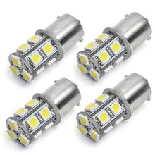 1156 BA15S 1157 BAY15D P21W BA15D 5050 13SMD Car Led Turn Parking Signal Lights Brake Tail Lamps Bulbs DC 12V BA15S (1156) White 2024 - buy cheap