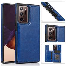 Кожаный чехол-кошелек с магнитной застежкой для Samsung Galaxy Note 10 Plus, чехол с отделением для карт для Samsung Galaxy S10, S9, S8 Plus, Note 8, 9, чехол 2024 - купить недорого