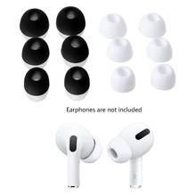 3Pair Ear Buds Tips Plugs Soft Silicone Earbud In Ear Cover for AirPods Pro 95AF 2024 - buy cheap