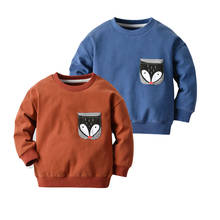 От 1 до 5 лет-осенний свитер для маленьких мальчиков и девочек, топы, пуловер с рисунком животных, повседневные топы с длинными рукавами 2024 - купить недорого