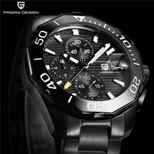 PAGANI Design Brand Mens Watches Stainless Steel Waterproof Fashion Sport Chronograph Wristwatch Luxury Men Watch Quartz Clock 2024 - buy cheap