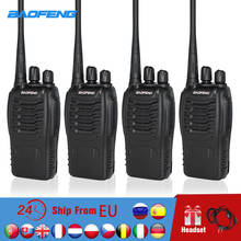 4PCS Baofeng BF-888S Walkie Talkie 5W Portable Two Way Radio Station BF888s UHF 400-470MHz Comunicador BF 888S Transmitter 2024 - buy cheap