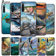 Trout Panel Fish Fishing for OPPO Reno 2 Z 2Z 2F 3 4 4Z 4F 4SE 5 Pro 4G 5G ACE 10X ZOOM F7 A5 A9 2020 Soft Black Phone Case 2024 - buy cheap