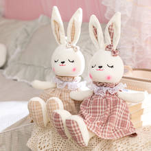 Conejo Kawaii de 50-100cm con falda, juguetes de peluche, almohada de conejo, muñecos de peluche para bebés, regalos de cumpleaños, 1 ud. 2024 - compra barato