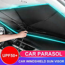 Protector de parabrisas portátil para coche, sombrilla plateada plegable, bloque de ventana, parasol de coche 2024 - compra barato