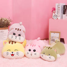 Hot Cute Cat Sleep Long Pillow Plush Toy Stuffed Animal Doll Head Pillows Creative New Year Gift Children Comfort Toys Girls 2024 - buy cheap