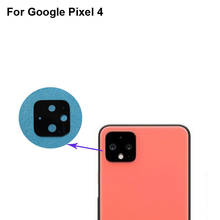High quality For Google Pixel 4 Back Rear Camera Glass Lens test good for Google Pixel 4 Replacement Parts Pixel4 2024 - buy cheap