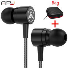 AFY D1 Bass Sound In-ear Earphone Headphones with Mic Volume Control Headset for Phones iphone Xiaomi Samsung fone de ouvido MP3 2024 - buy cheap