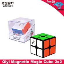 Qiyi Magnetic Black Magic Cube 2x2 Mofangge 2x2x2 MS Speed Cube stickerless Magnets cubo magico Educational Toys 2024 - buy cheap