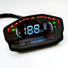 TKOSM-velocímetro Digital LED Universal para motocicleta, odómetro con retroiluminación, para BMW, Honda, Ducati, Kawasaki y Yamaha, 2,4 cilindros 2024 - compra barato