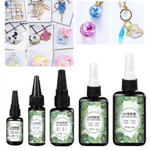 UV Resin Crystal Clear Hard Ultraviolet Curing Epoxy Resin Jewelry Making Art 652B 2024 - buy cheap