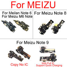 Cargador USB Jack Dock Board para Meizu Note 8 9 Note8 Note9 M822H M822Q M923Q puerto de carga tarjeta Usb con micrófono 2024 - compra barato