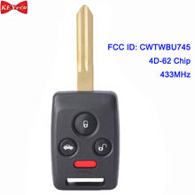 KEYECU OEM Remote Board for Subaru Legacy Outback Tribeca 2006 2007 2008 2009 Remote Key Fob CWTWBU745 433MHz 4D-62 Chip 2024 - buy cheap