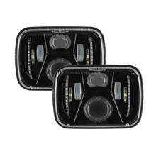 AUXBEAM-faros LED Suqare de 12V y 6000K para coche, lámpara de haz alto para Jeep Wrangler YJ/Cherokee XJ/Comanche MJ/Ford 2024 - compra barato
