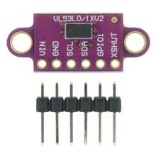 10 pces vl53l0x time-of-flight (tof) laser variando sensor breakout 940nm GY-VL53L0XV2 laser distância módulo i2c iic 25mm * 10.7mm 2024 - compre barato