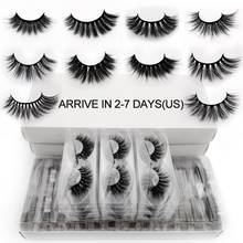 20 pairs mink eyelashes in bulk mix 10 styles 3d natural long false eyelashes wholesale hand made lash vendors makeup 2024 - buy cheap