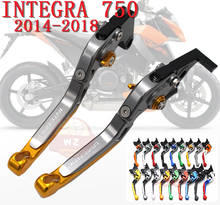 CNC Folding Extendable Motorcycle Brake Clutch Levers For honda Integra 750 DCT Integra750 2014-2018 2015 2016 2017 2024 - buy cheap