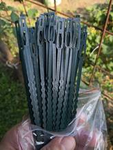 Bridas de plástico ajustables para plantas, herramienta de bridas reutilizables para soporte de escalada de árboles de jardín, 50 unids/set por juego 2024 - compra barato