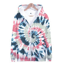 3D Tie Dye Flashbacks hoodie boys girls Colorful Psychedelic hoodies sweatshirt harajuku streetwear Jacket coat zipper clothes 2024 - buy cheap