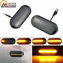 Luz intermitente secuencial para coche, marcador lateral dinámico para Volkswagen VW Bora, Golf 3 y 4, Passat 3BG y Polo SB6, 2 uds. 2024 - compra barato