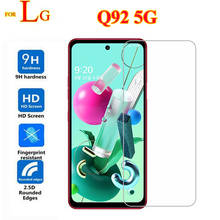 Tempered Glass for LG Q92 5G Glass Screen Protector 9D Protective Glass Film for Templado LG Q92 Q 92 2020 Pelicula de vidro 2024 - buy cheap