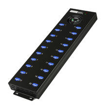 Sipolar Multi 20 Port USB HUB With External 12V 1A Desktop Power Adapter For Tablet Cellphone Refurbish iPhone Charging 3G Modem 2024 - buy cheap