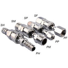 Pneumatic fitting C type quick connector high pressure coupling SP SF SH SM PP PF PH PM 20 30 40 inch thread (PT) 2024 - buy cheap