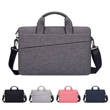 Laptop Bag 13.3 15.6 14 inch Waterproof Notebook Bag Sleeve For Macbook Air Pro 13 15 Computer Shoulder Handbag Briefcase Bag 2024 - buy cheap