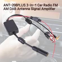 Amplificador de señal de antena para coche, Radio FM, AM, DAB, 3 en 1, ANT-208PLUS 2024 - compra barato