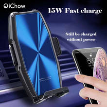 15W Qi Car Wireless Phone Charger Automatic Clamping Fast Charging Phone Holder For Huawei P30Pro Xiaomi 10 iPhone 11 SamsungS10 2024 - buy cheap