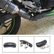 CARBON FIBER Motorcycle Exhaust Protector For BMW C600 SPORT NINET F 800 GS 310 GS F700GS Motocross Escape Moto Accessories 2024 - buy cheap
